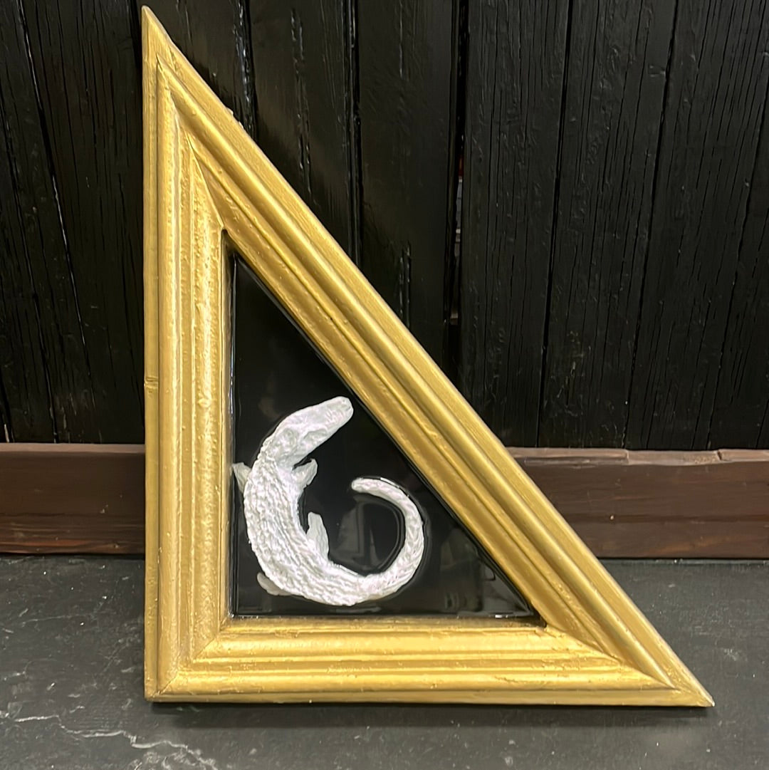 “Crescent City Gator Mini” Original 3D Wall Art