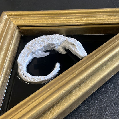 “Crescent City Gator Mini” Original 3D Wall Art