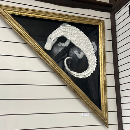 “Crescent City Gator” Original 3D Wall Art