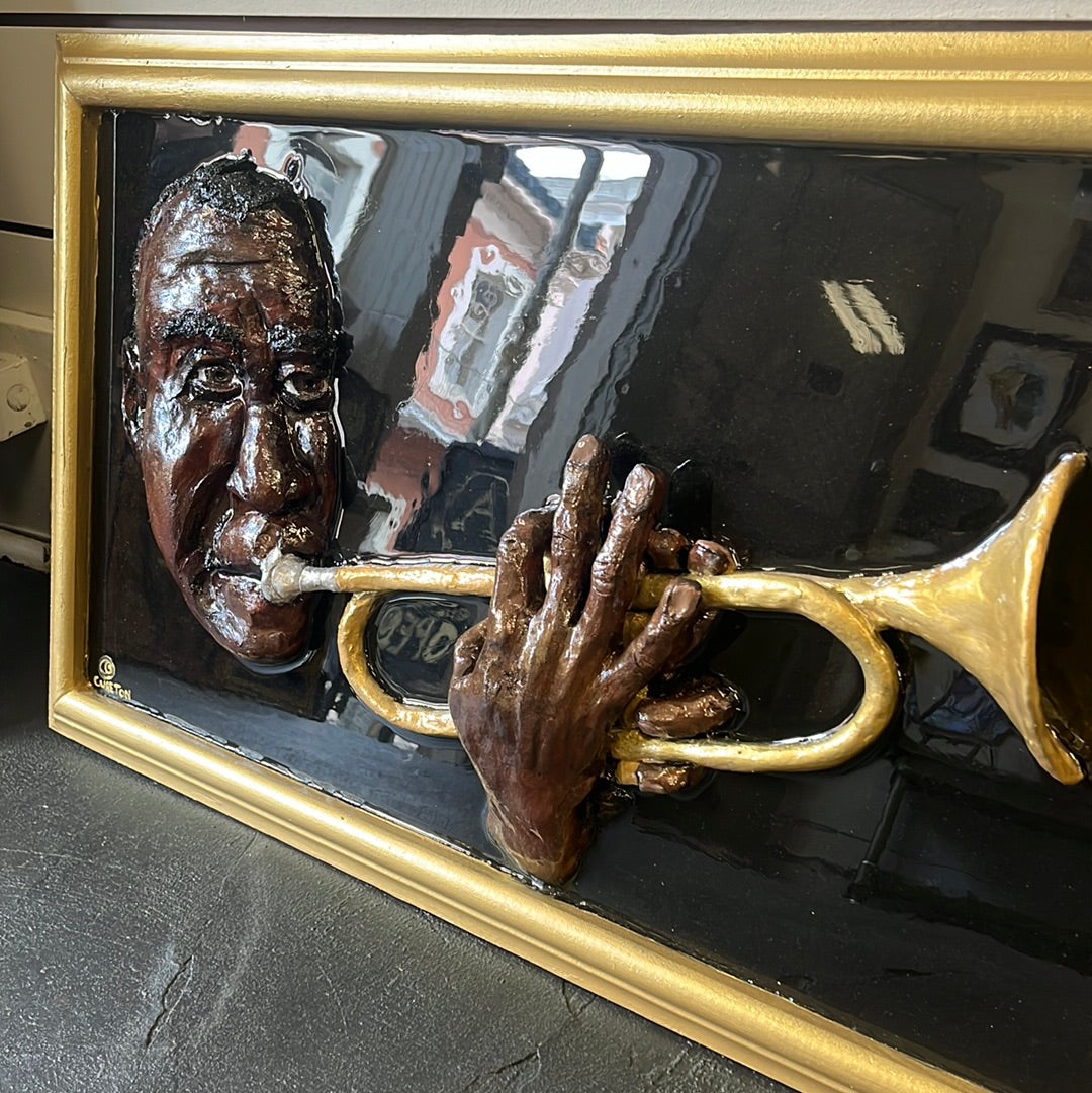 “Satchmo” Original 3D Wall Art