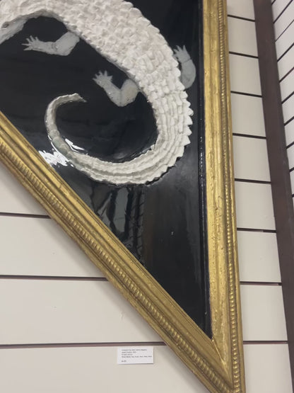 “Crescent City Gator” Original 3D Wall Art